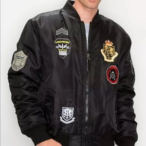 ✨SOLD✨RING OF FIRE 🔥 BOMBER JACKET